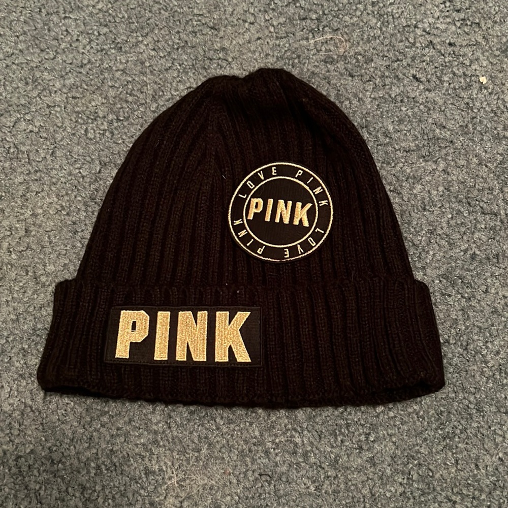 PINK beanie